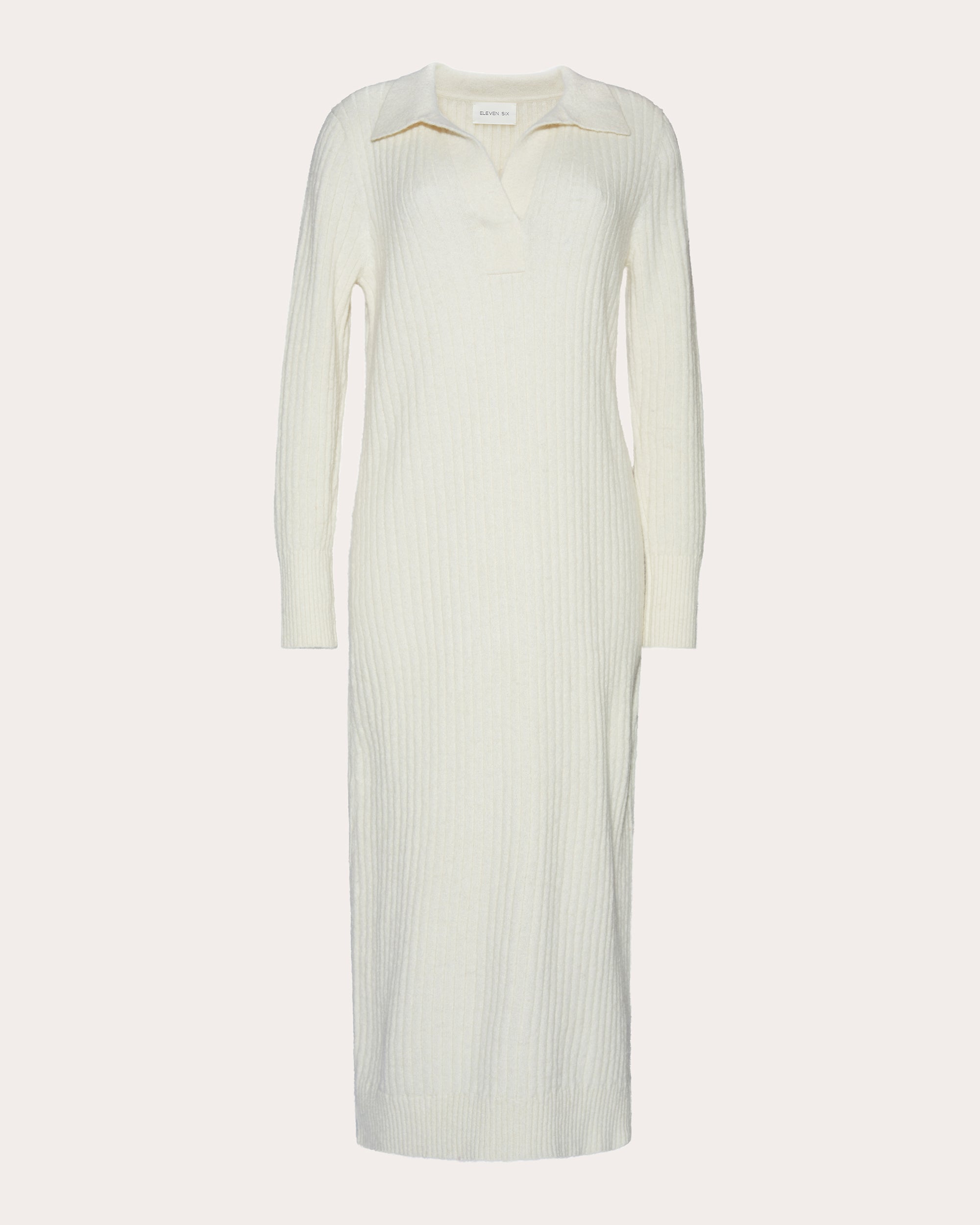 Eden Ribbed Alpaca-Blend Midi Dress