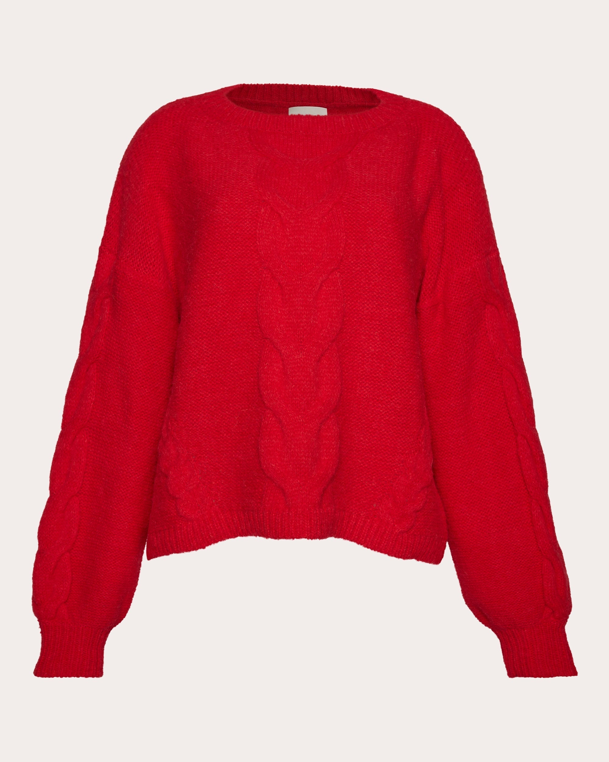Vaida Cable-Knit Wool-Blend Sweater