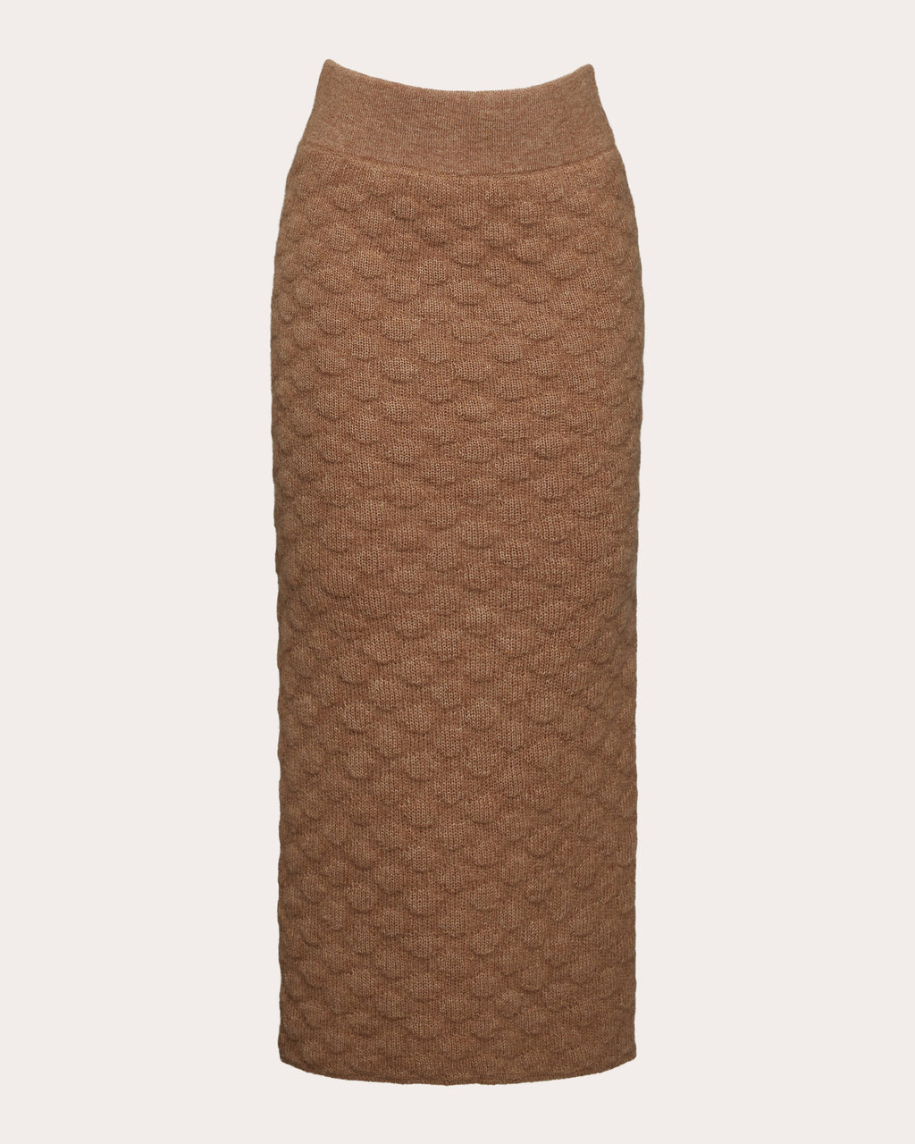 Ayde Jacquard-Knit Alpaca-Blend Midi Skirt