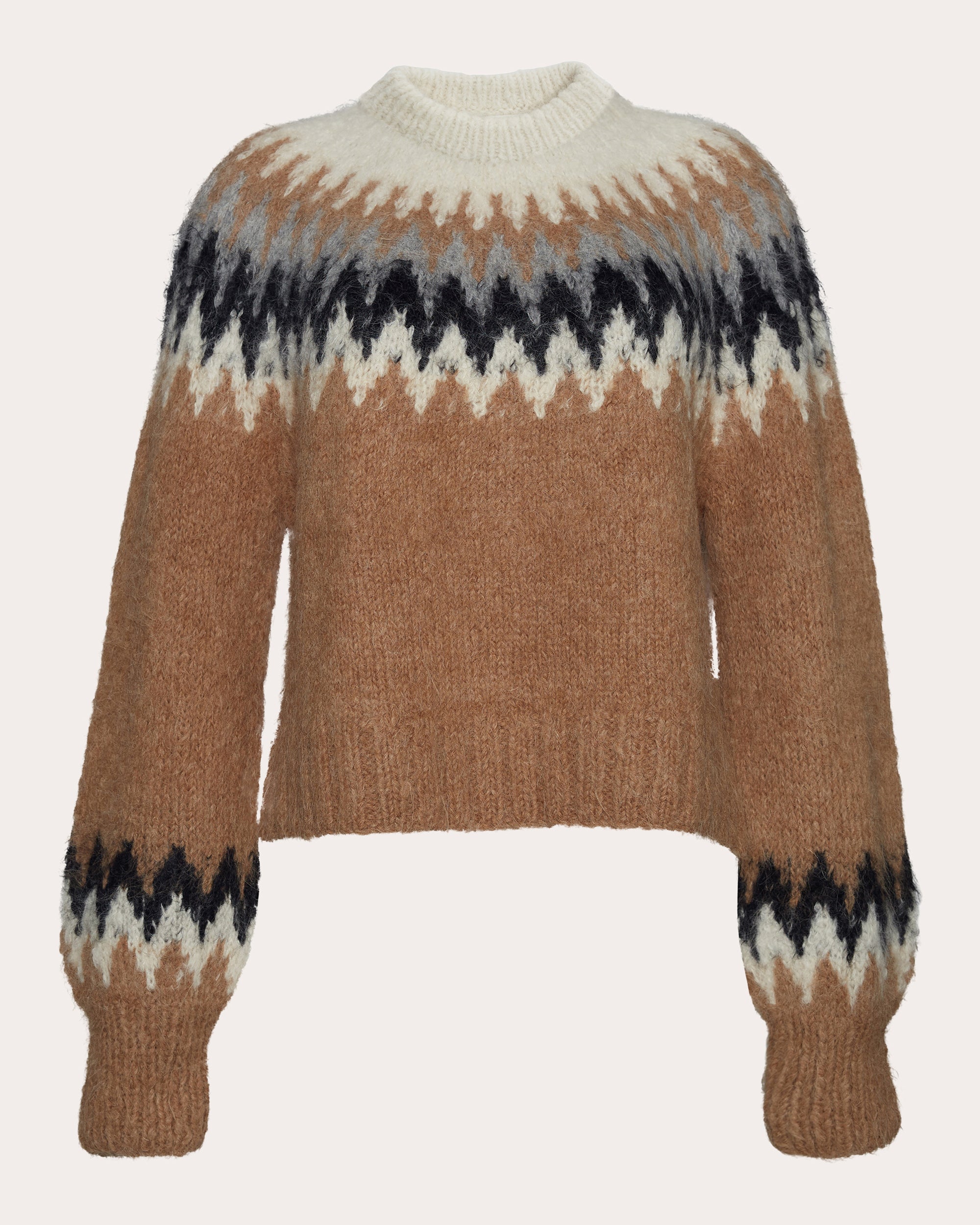 Harper Fair-Isle Alpaca-Blend Sweater