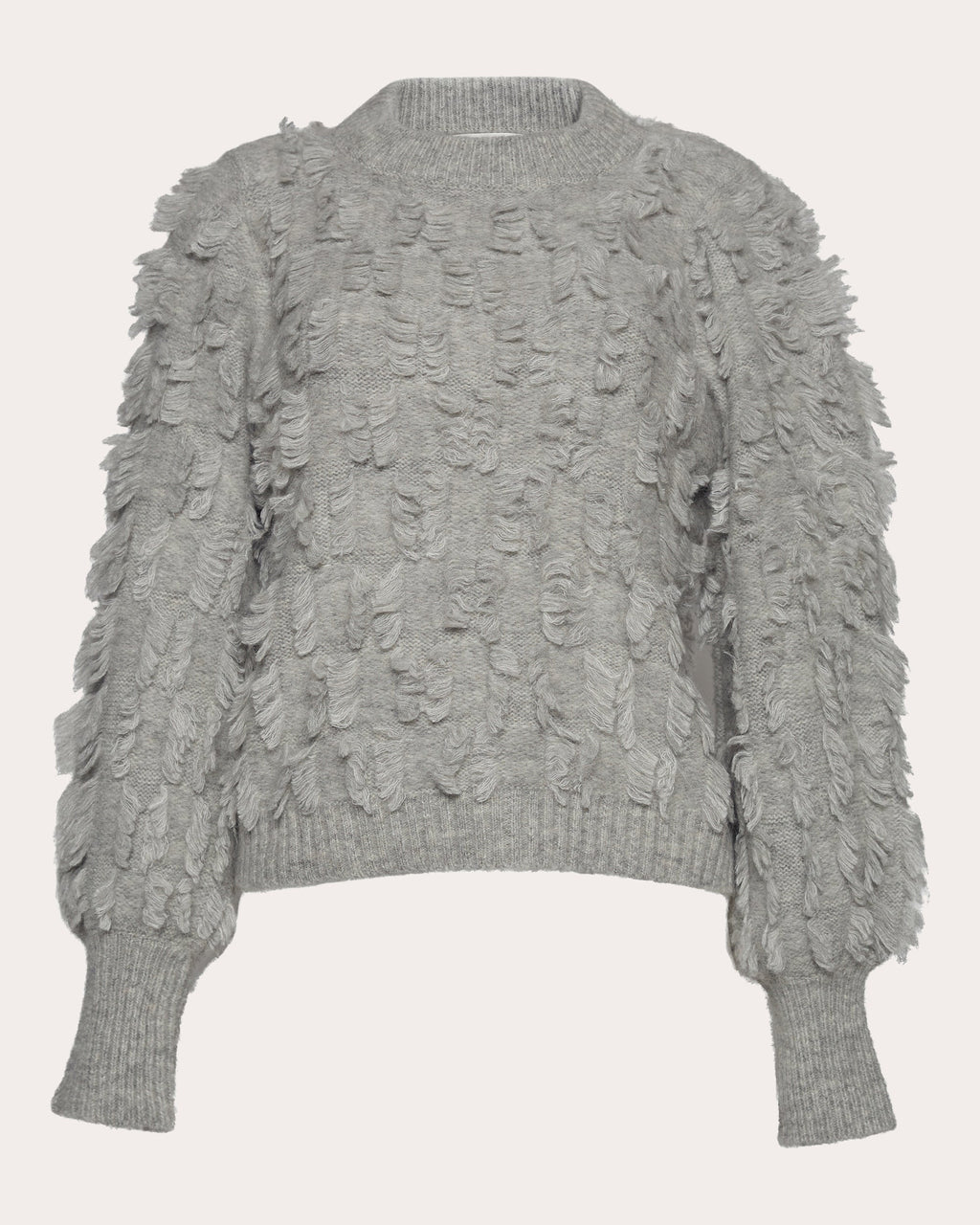 Hally Fringed Alpaca-Blend Sweater