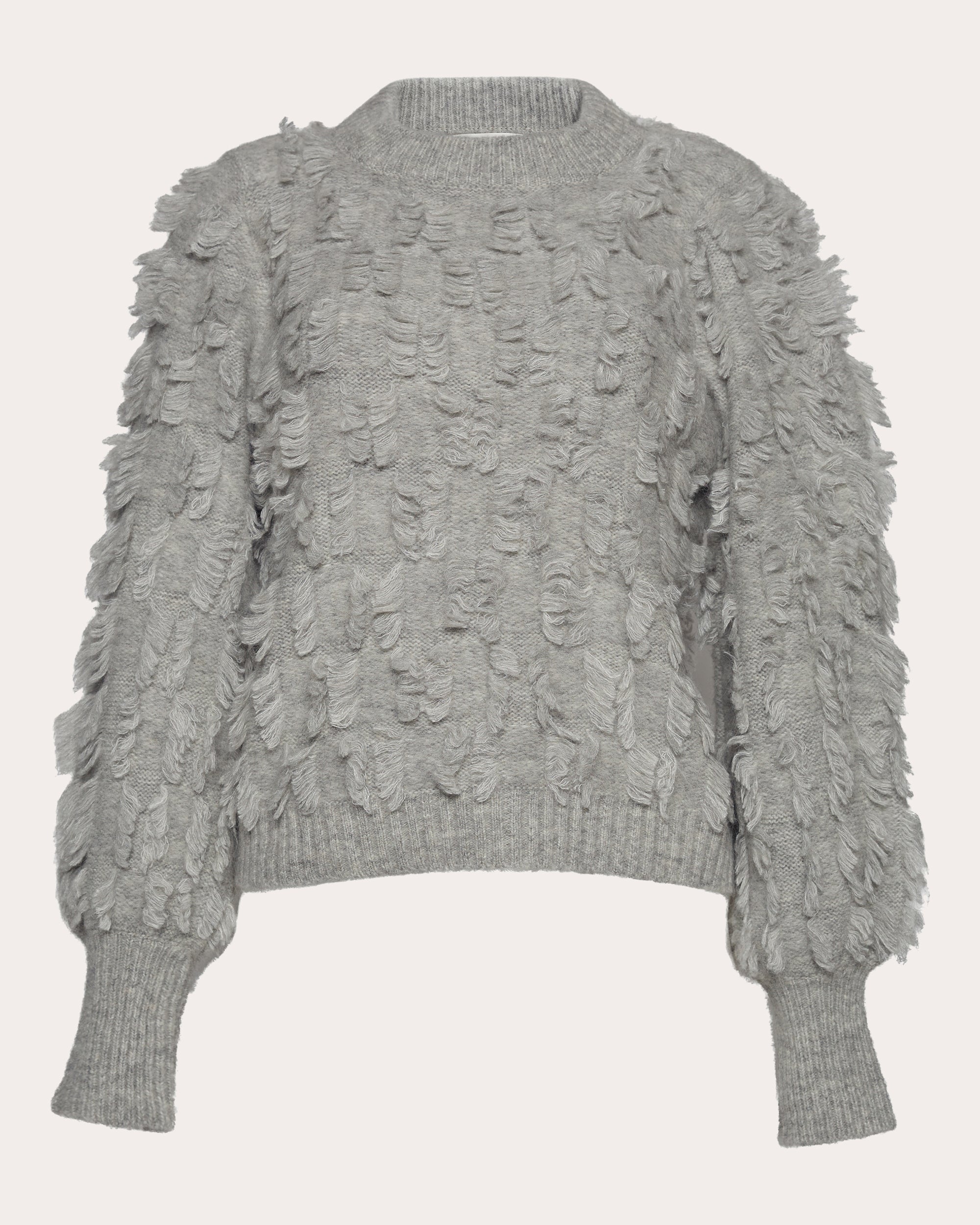Hally Fringed Alpaca-Blend Sweater