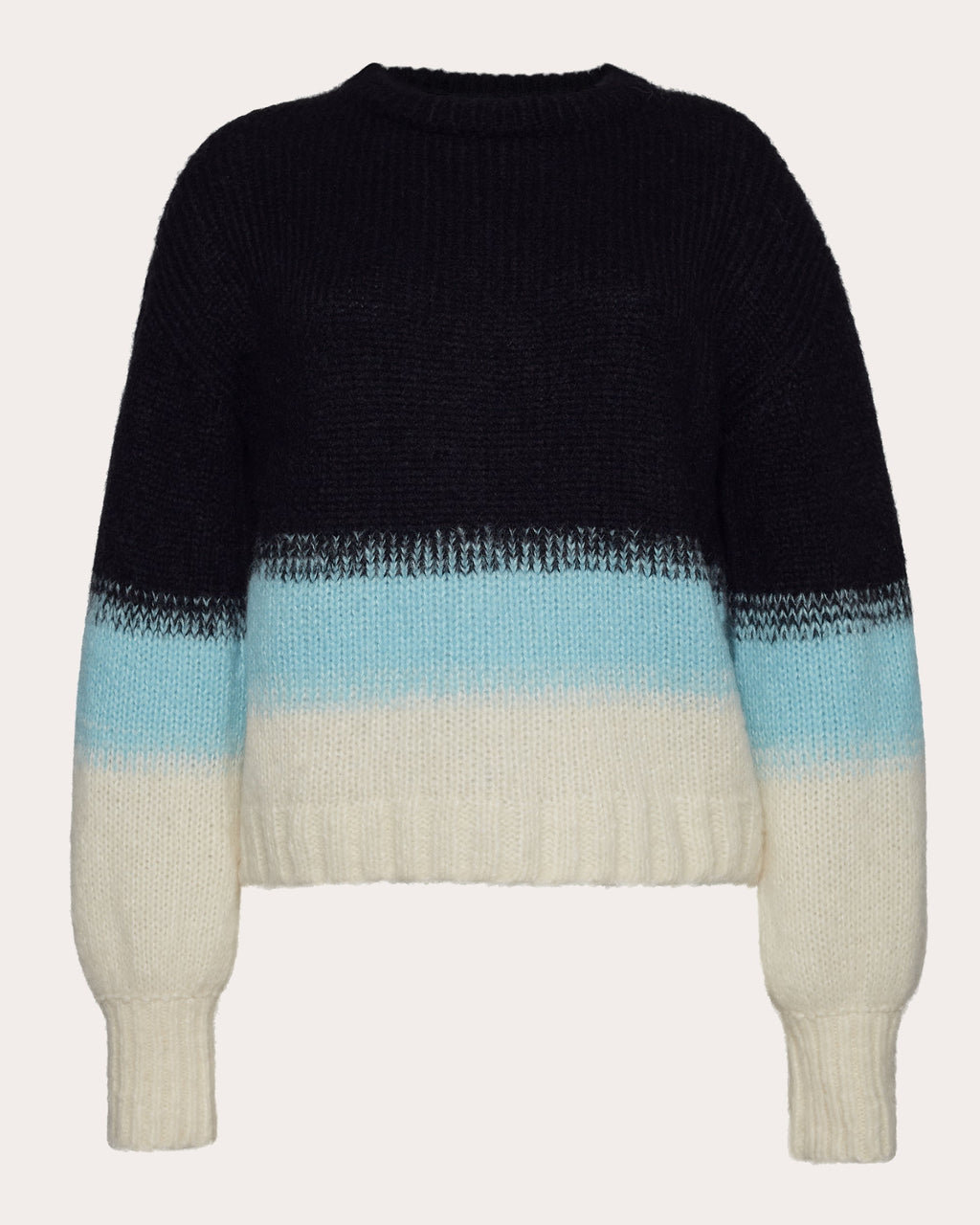 Sonia Ombré-Knit Alpaca-Blend Sweater