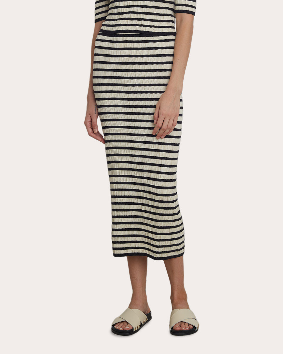 Carrie Stripe Tube Skirt