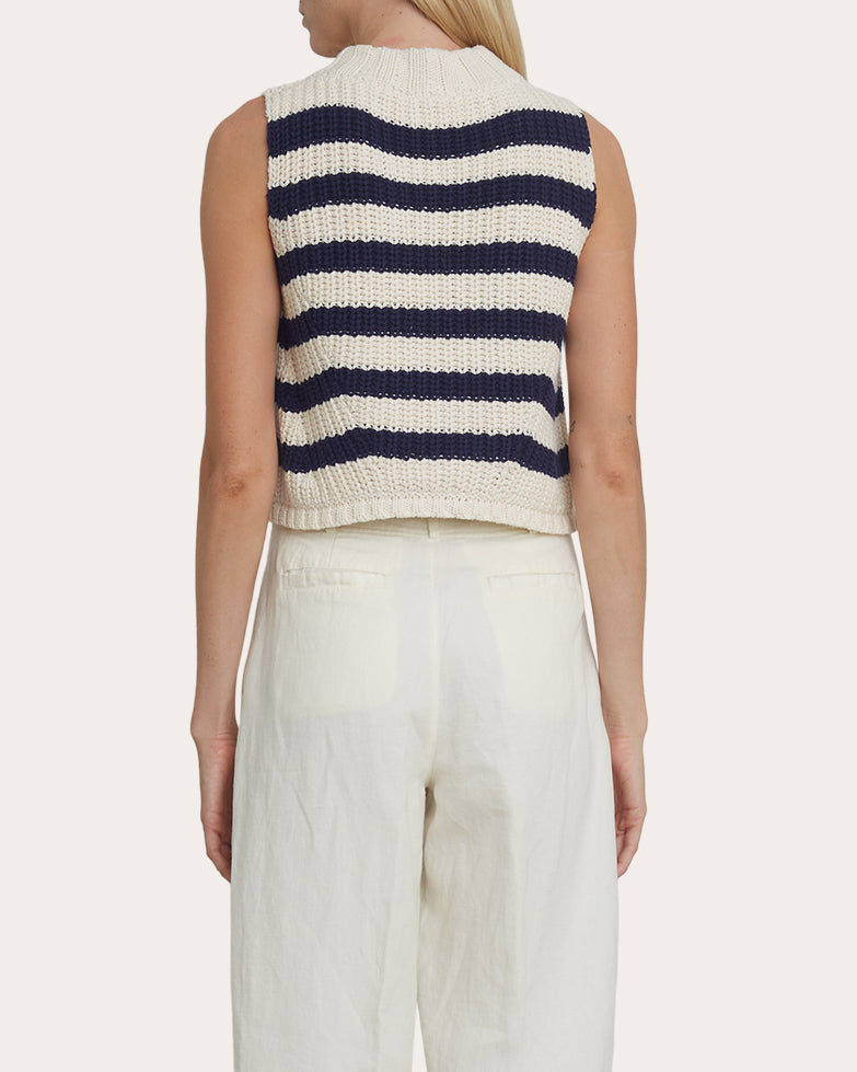 Lily Stripe Sweater Tank