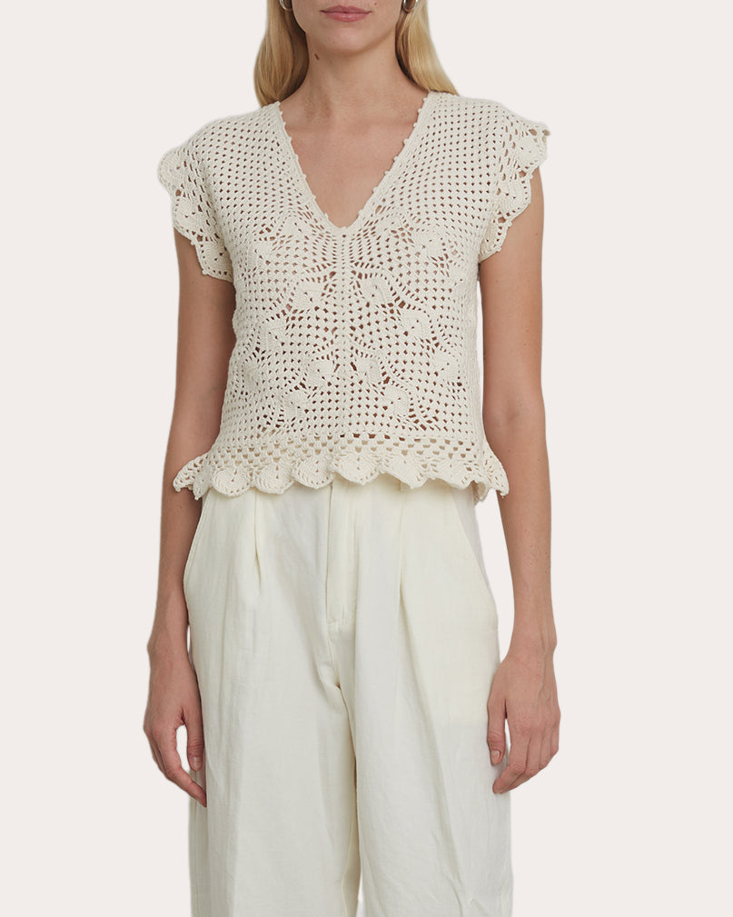 Elsa Crocheted Top