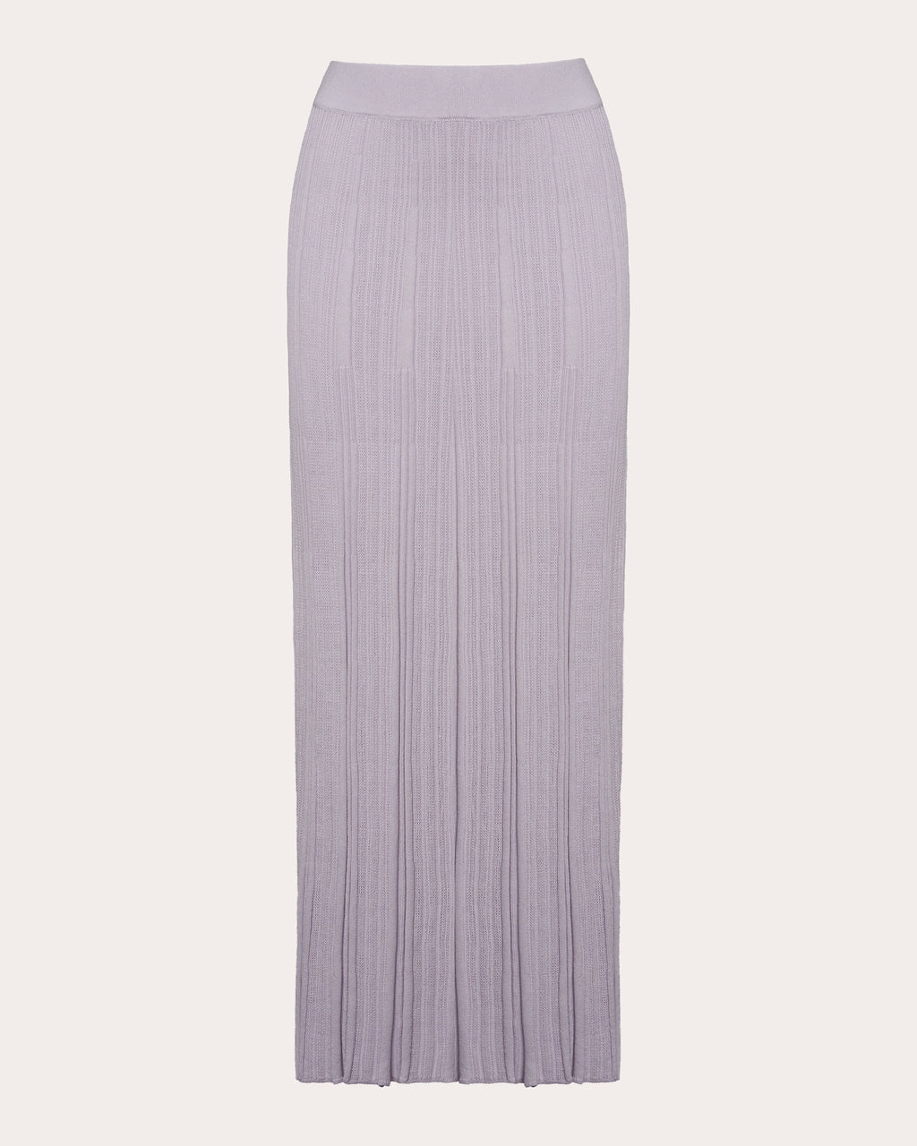 Sally Ribbed Cotton-Blend Midi Skirt