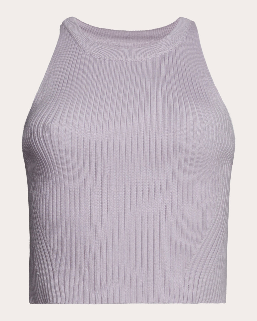 Tia Cropped Ribbed Cotton Top