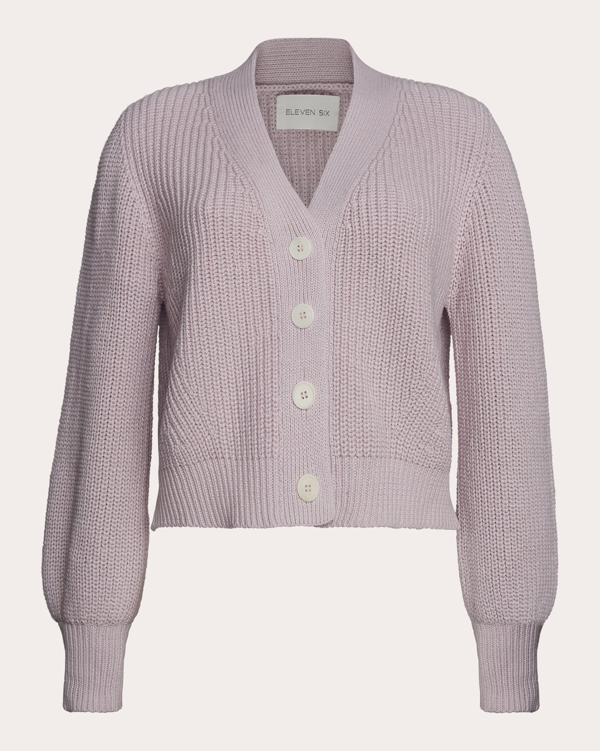 Isla Cropped Ribbed Cotton Cardigan