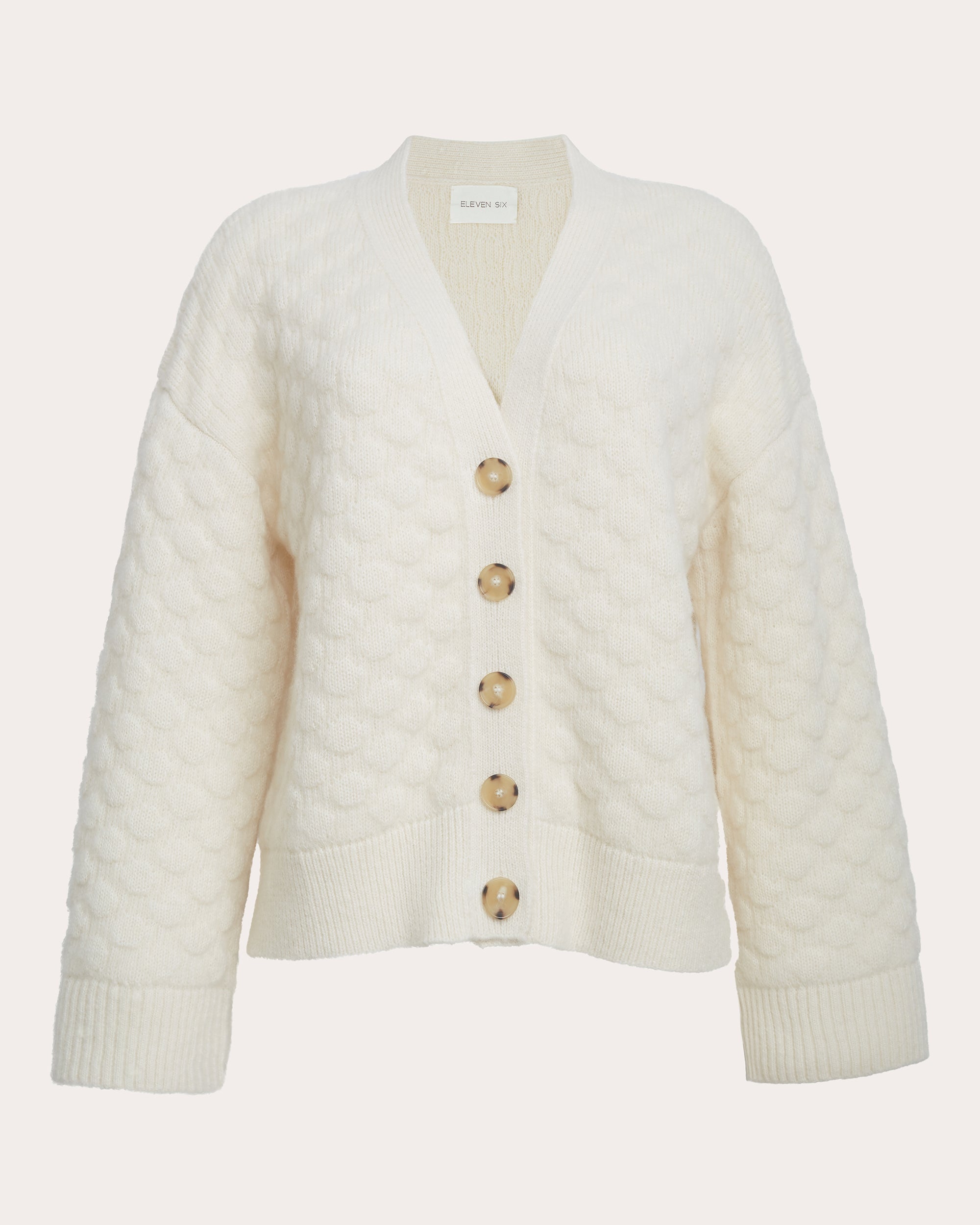 Everly Jacquard-Knit Alpaca-Blend Cardigan