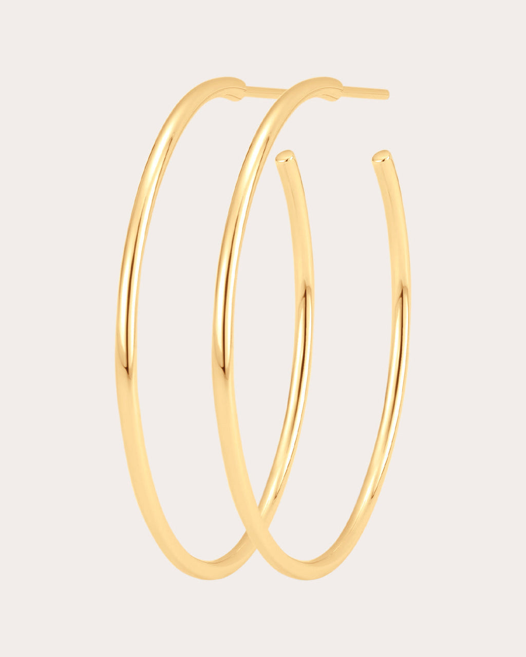 Veena Solid Hoop Earrings