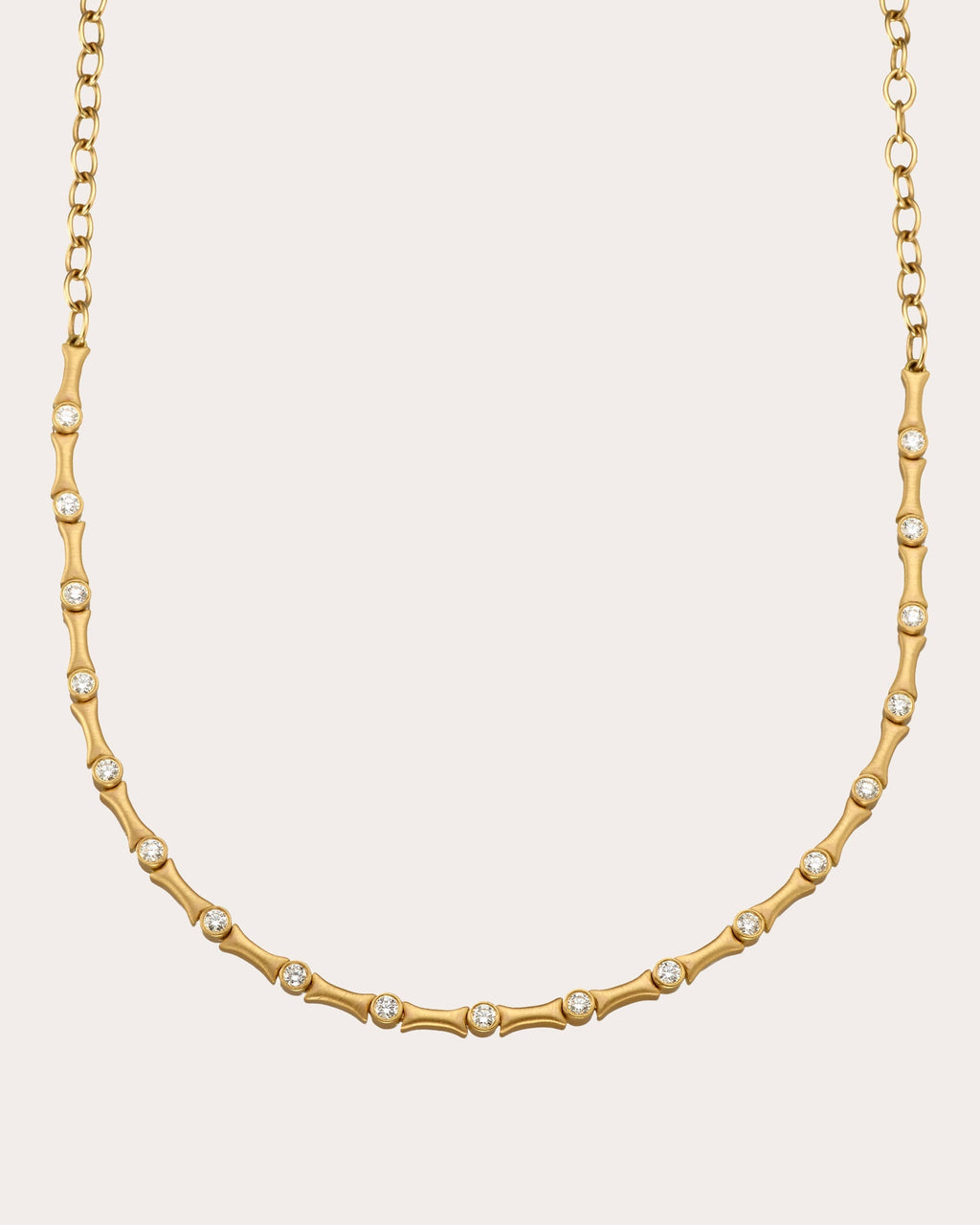 Stability Diamond & 18k Gold Necklace