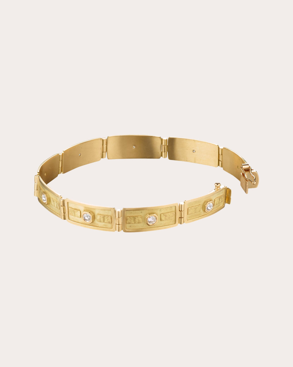 Protection 18K Gold Diamond Bracelet