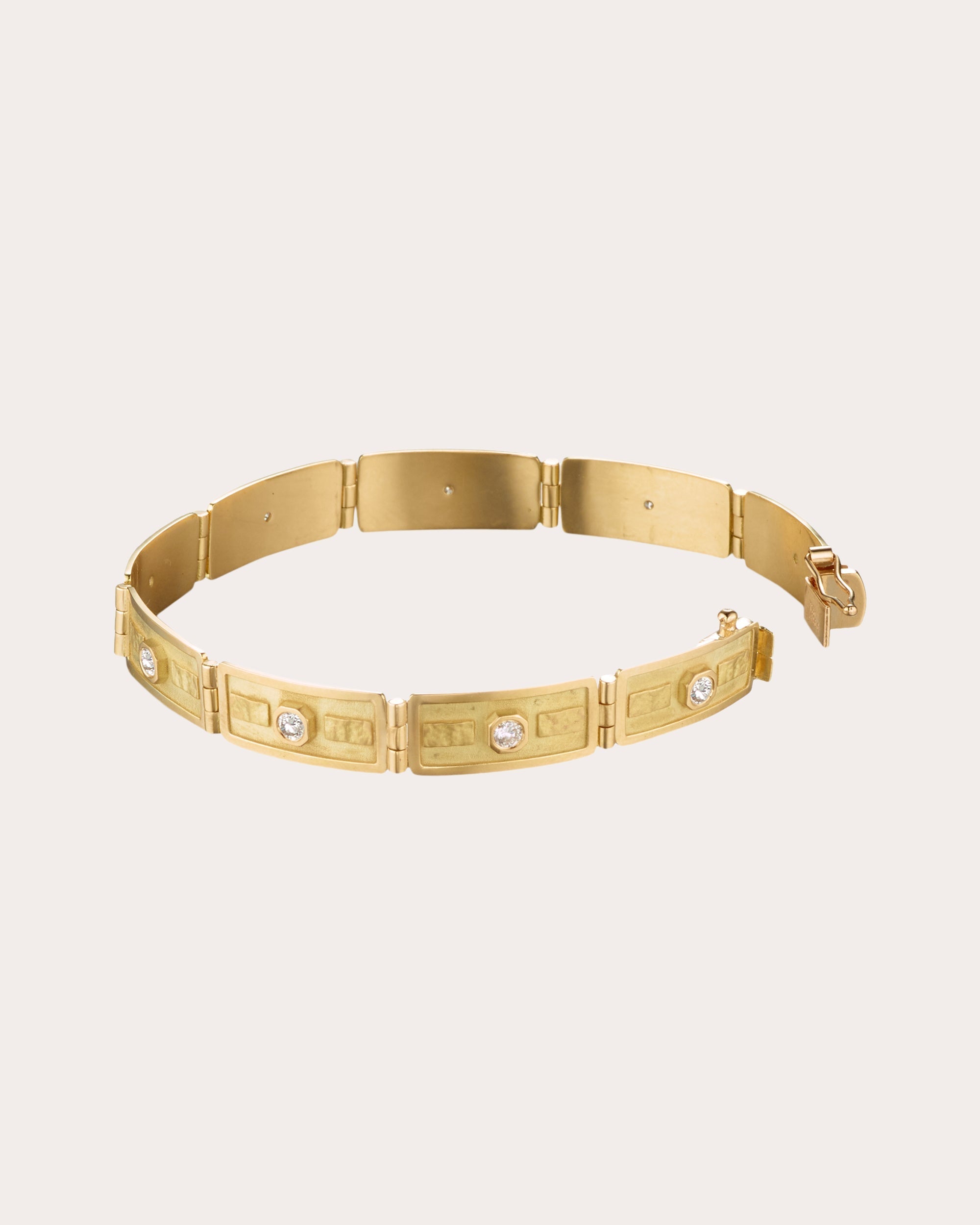 Protection 18K Gold Diamond Bracelet