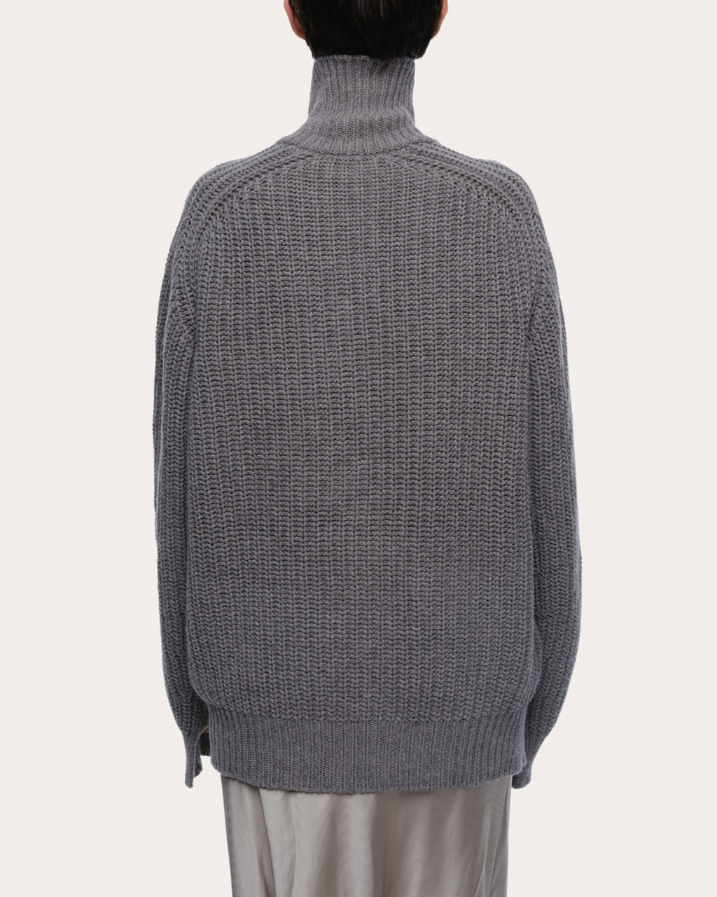 Dakota Paneled Recycled Wool-Cashmere Blend Zip-Up Cardigan