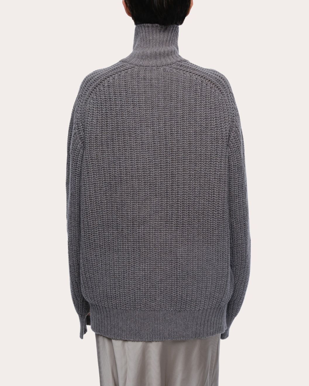 Dakota Paneled Recycled Wool-Cashmere Blend Zip-Up Cardigan