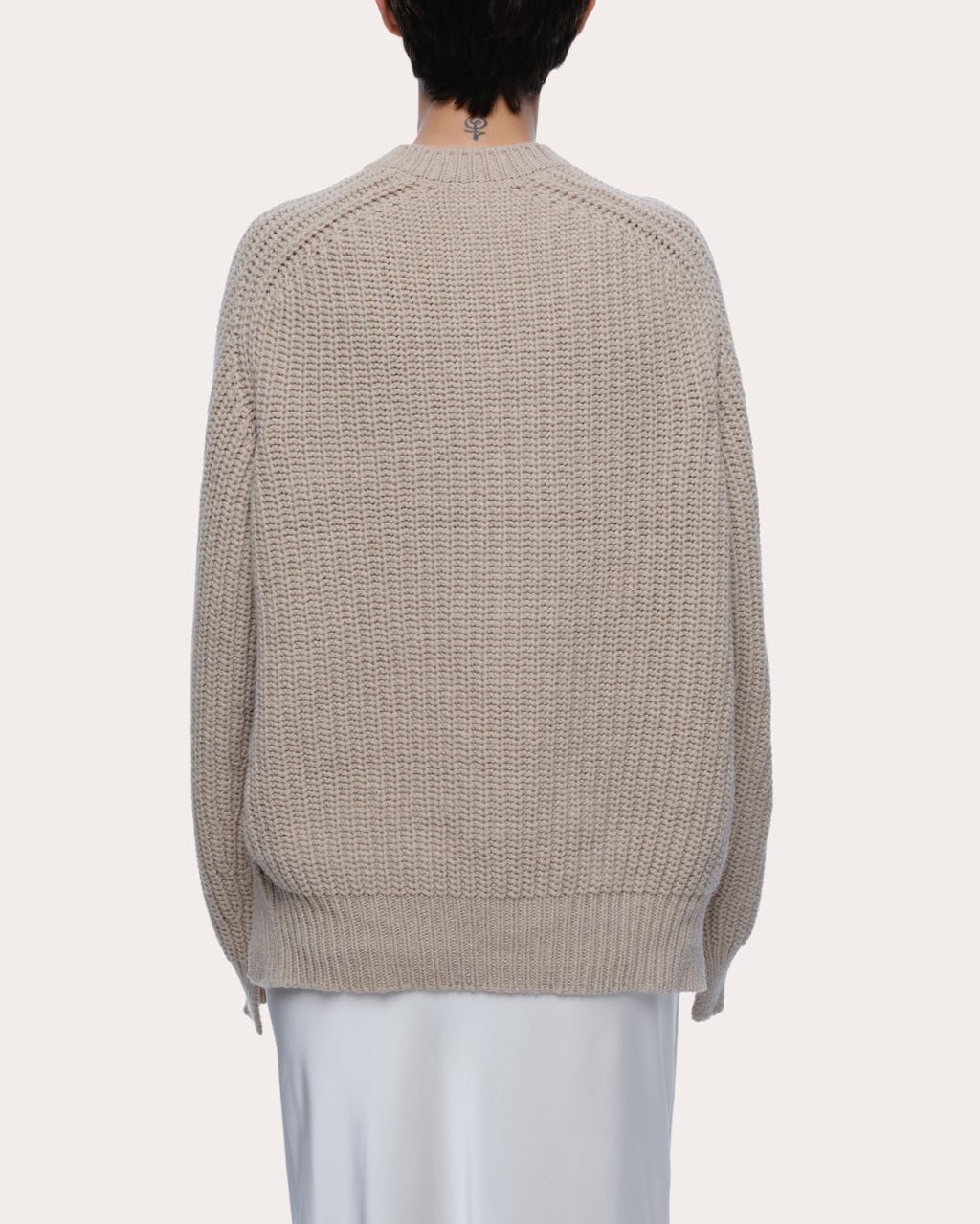 Max Paneled Wool-Cashmere Blend Sweater