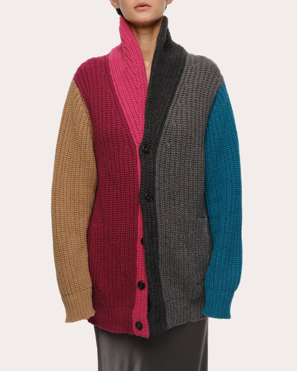 Quinn Recycled Cashmere-Blend Cardigan