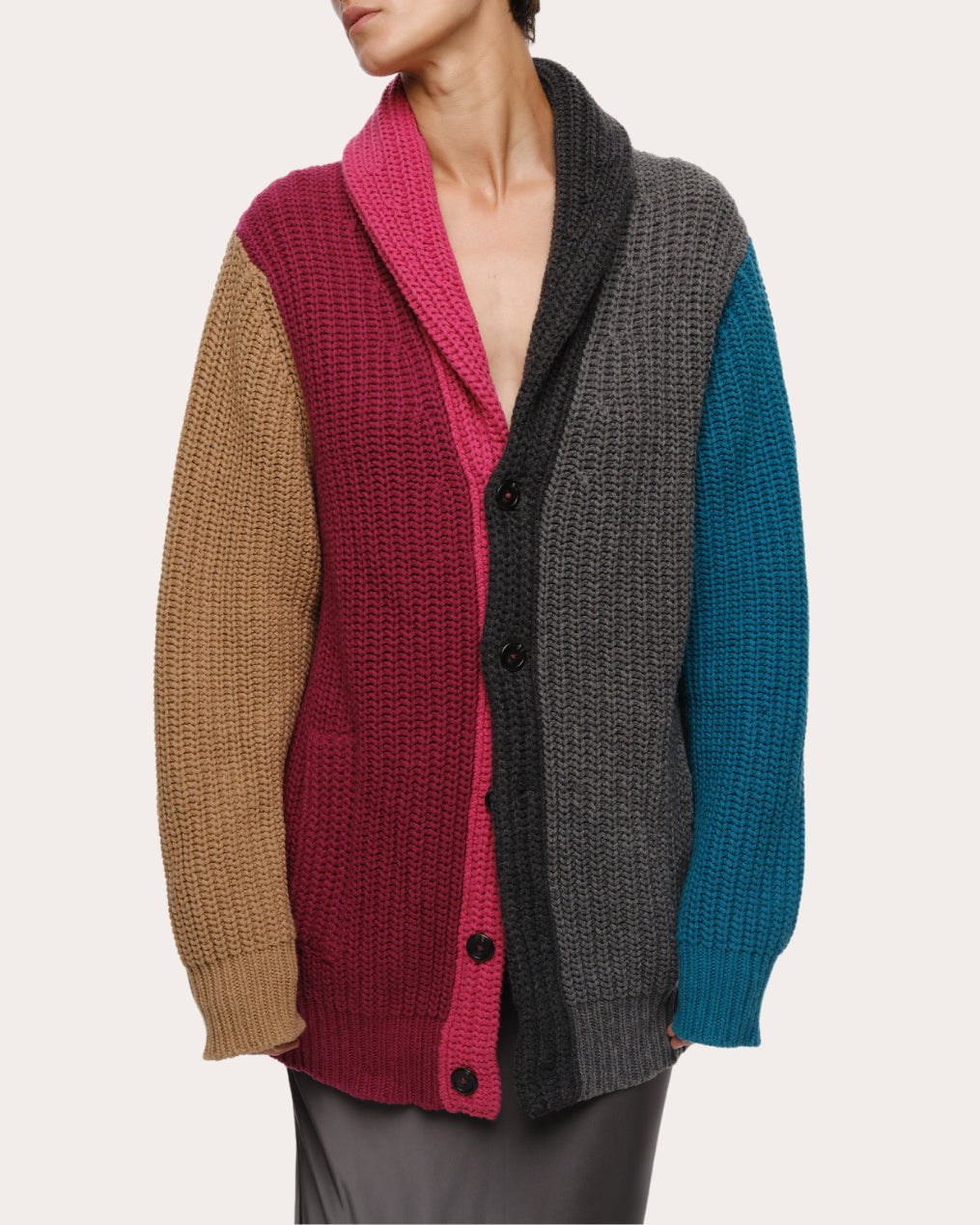 Quinn Recycled Cashmere-Blend Cardigan