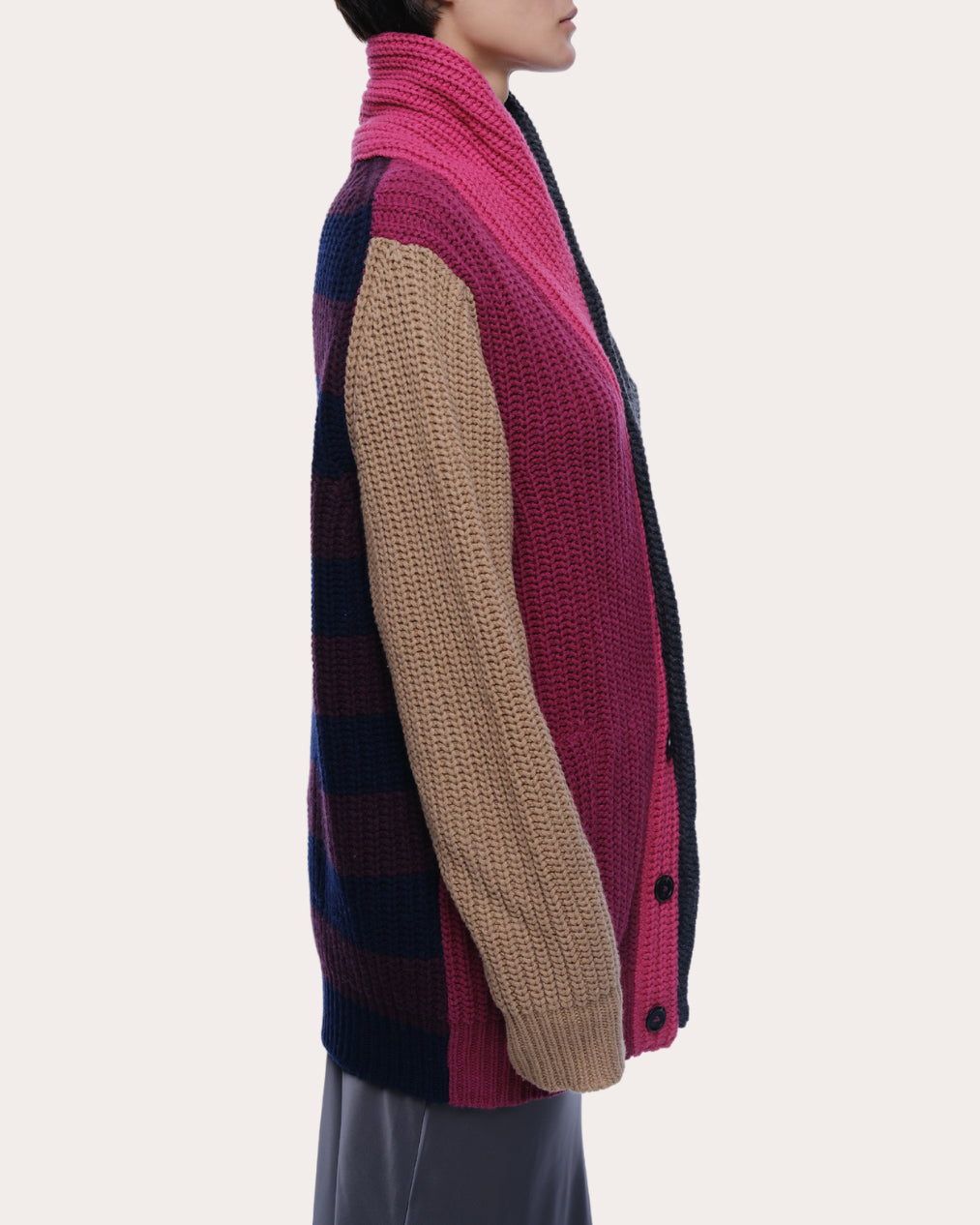 Quinn Recycled Cashmere-Blend Cardigan
