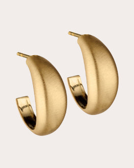 Fairy Dust 18K Gold Hoop Earrings