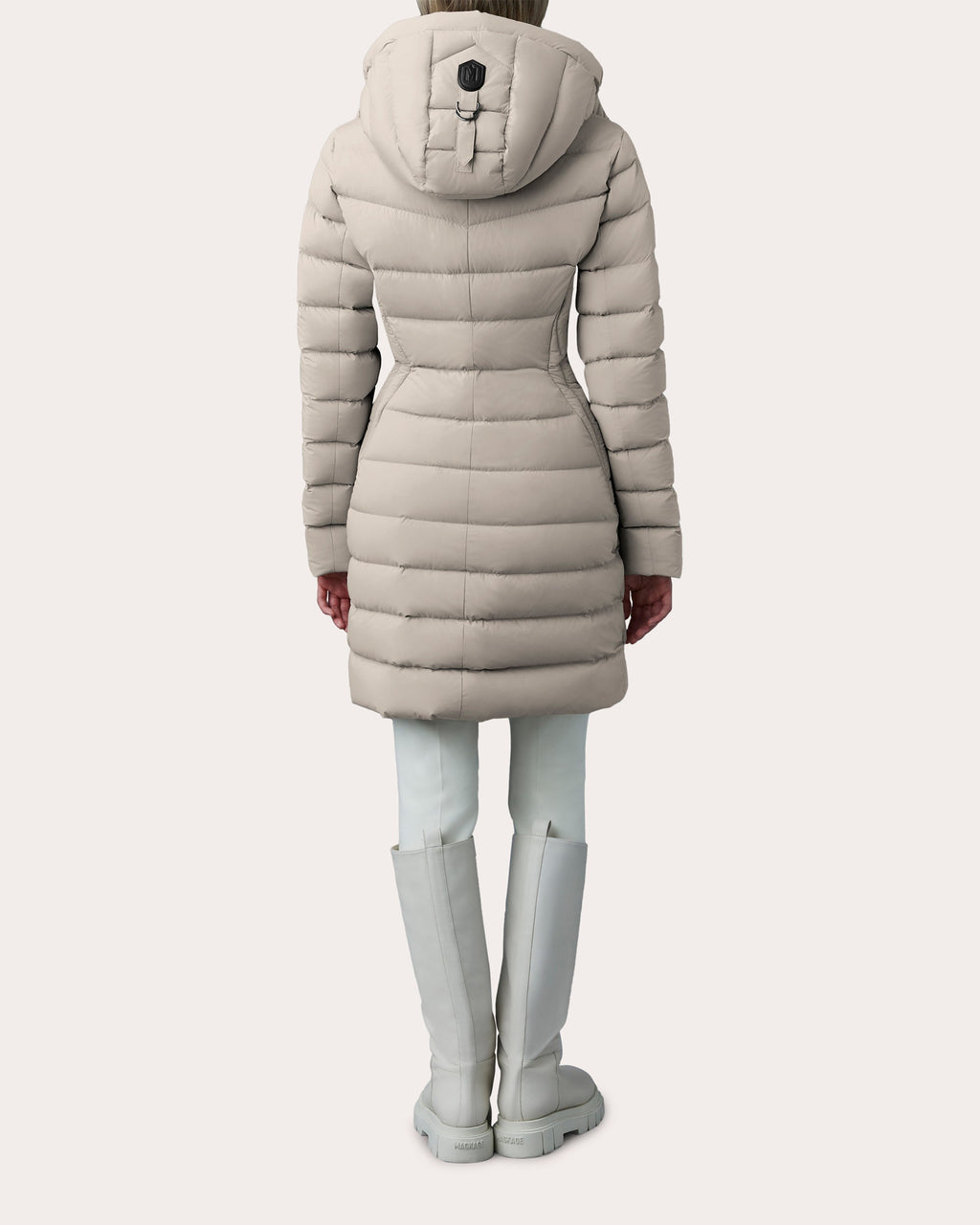 Farren Quilted Longline Down Coat