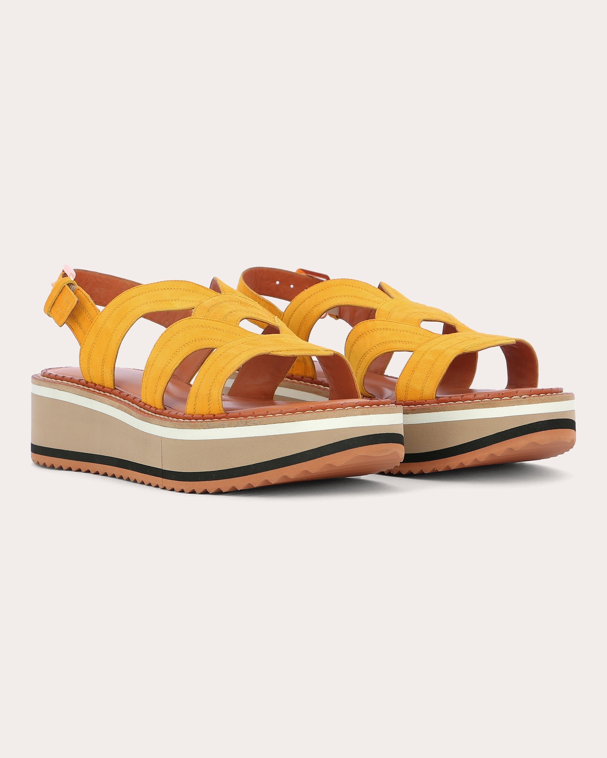Fresia Leather Platform Sandal