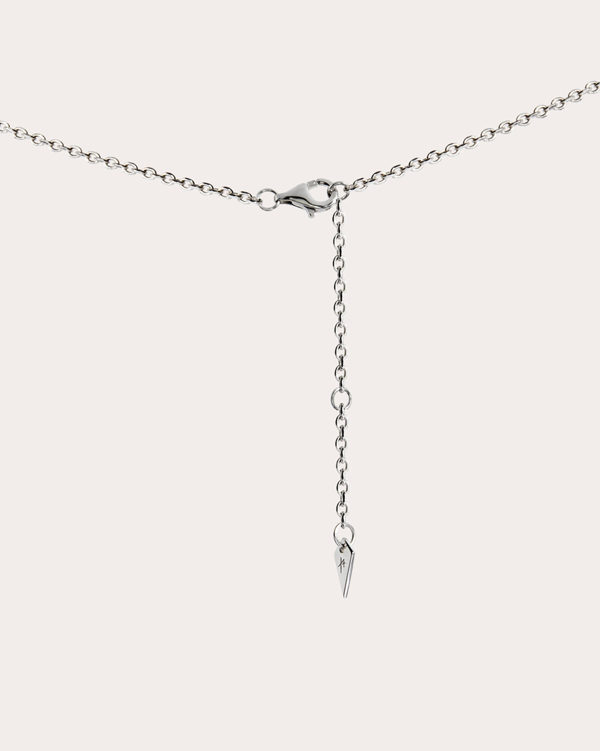 Anyway Rhodium-Plated Sterling Silver Diamond Pendant Necklace