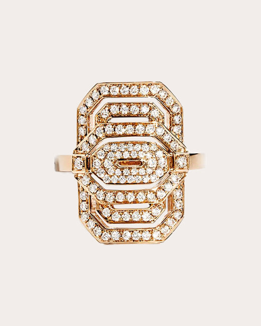 Mini My Way 18K Gold Diamond Ring