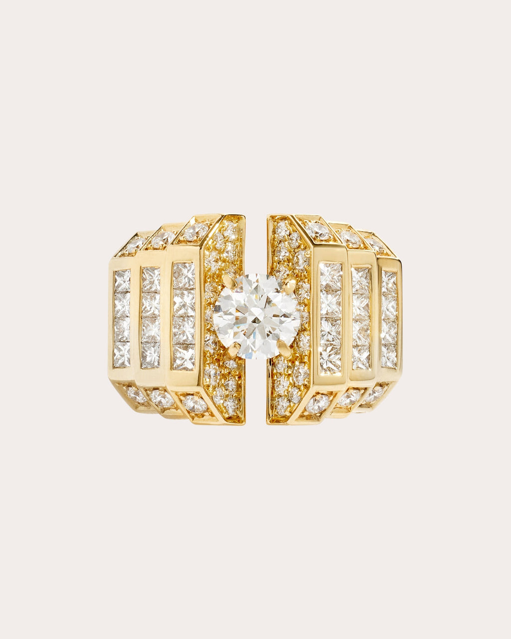 Meaningful 18K Gold Diamond Ring