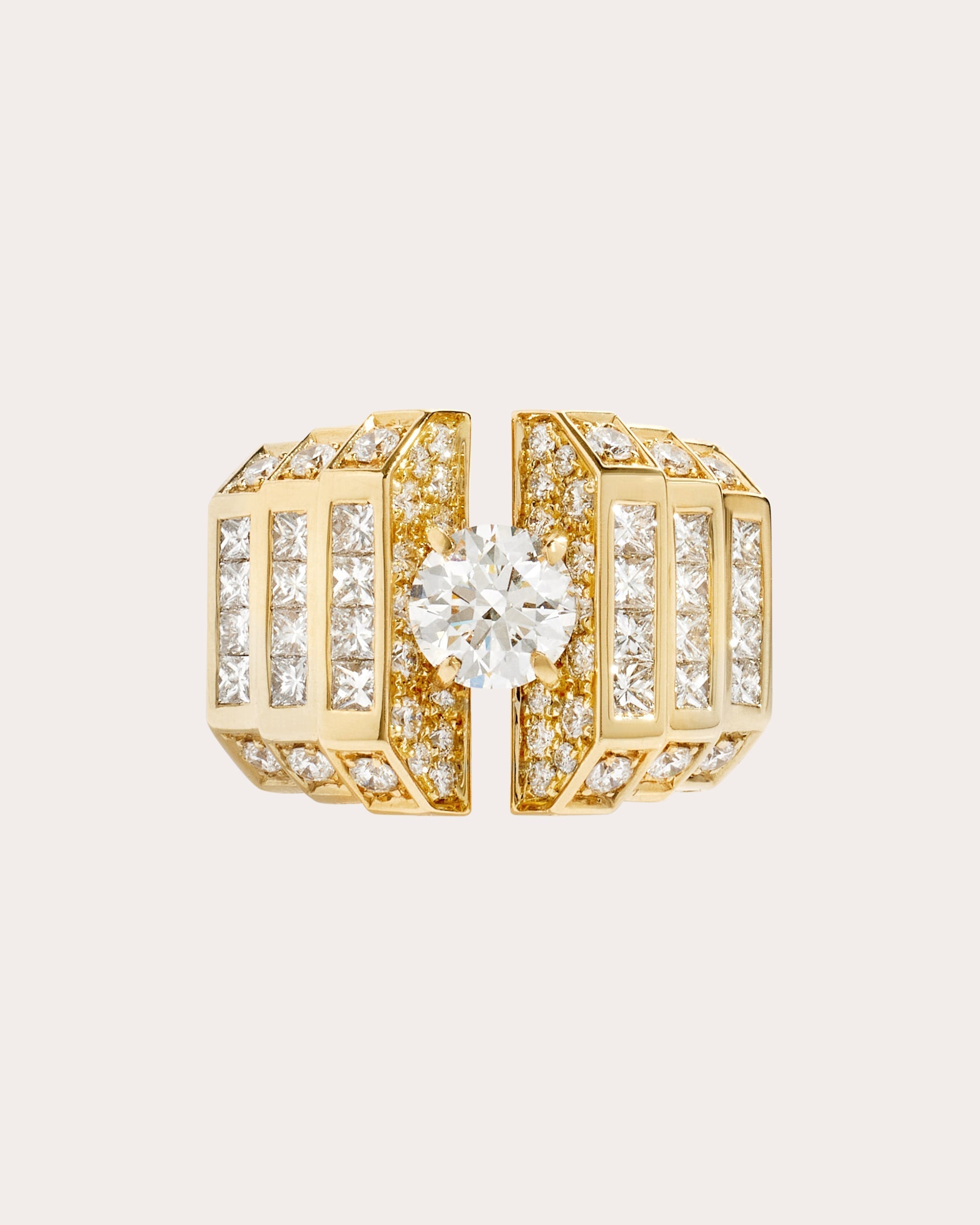 Meaningful 18K Gold Diamond Ring
