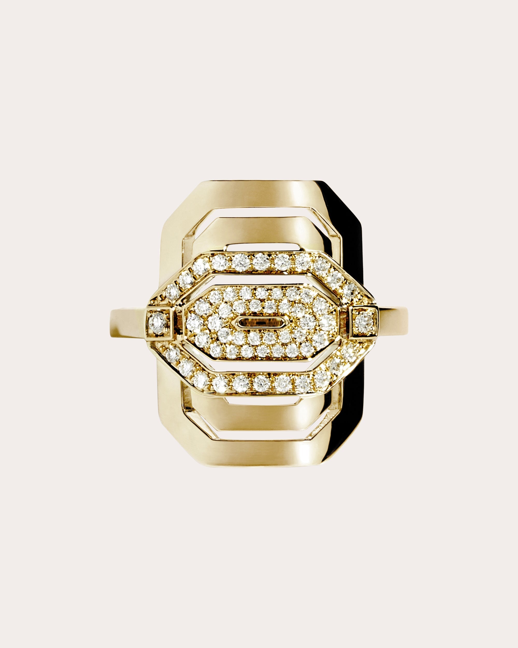 Petite My Way 18K Gold Diamond Ring