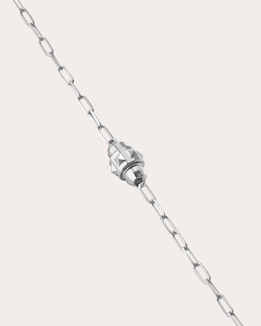 Rockaway Rhodium-Plated Sterling Silver Spinner Bracelet