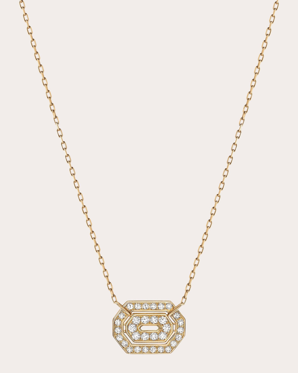 Mini My Way 18K Gold Diamond Pendant Necklace