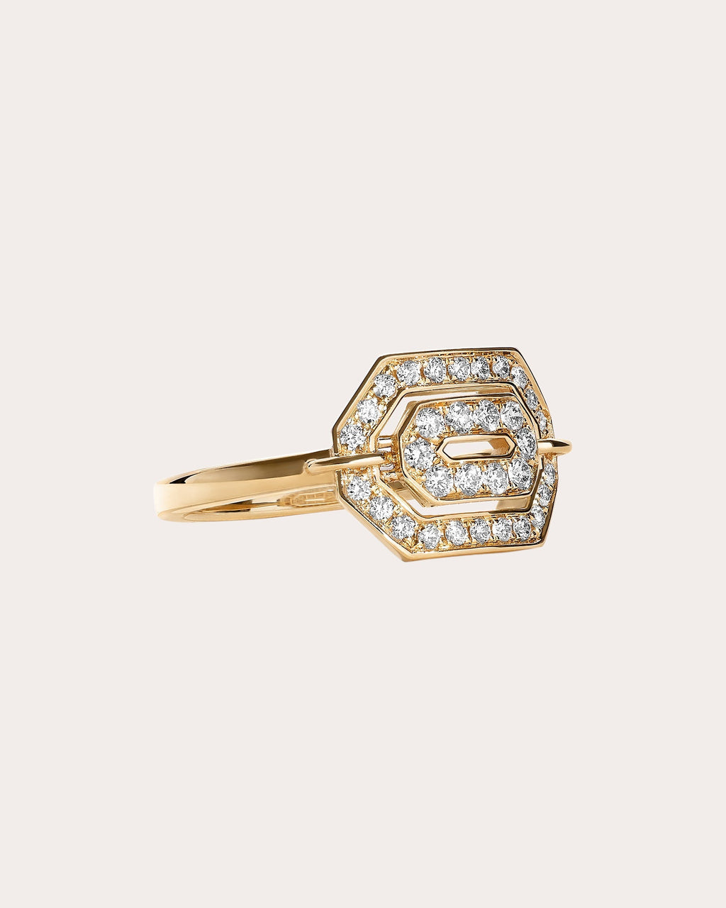 Mini My Way 18K Gold Diamond Ring