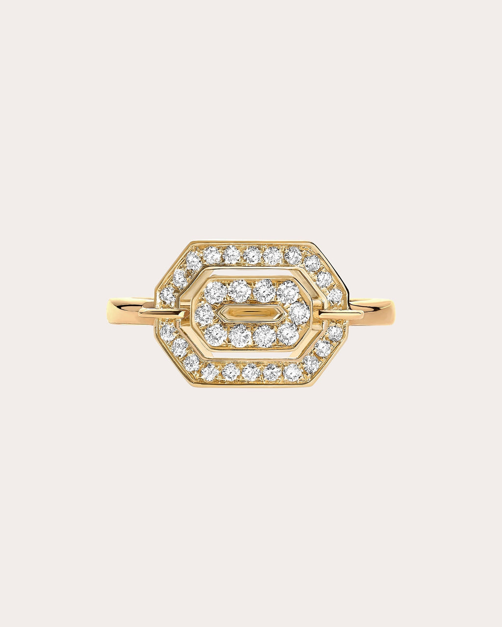 Mini My Way 18K Gold Diamond Ring