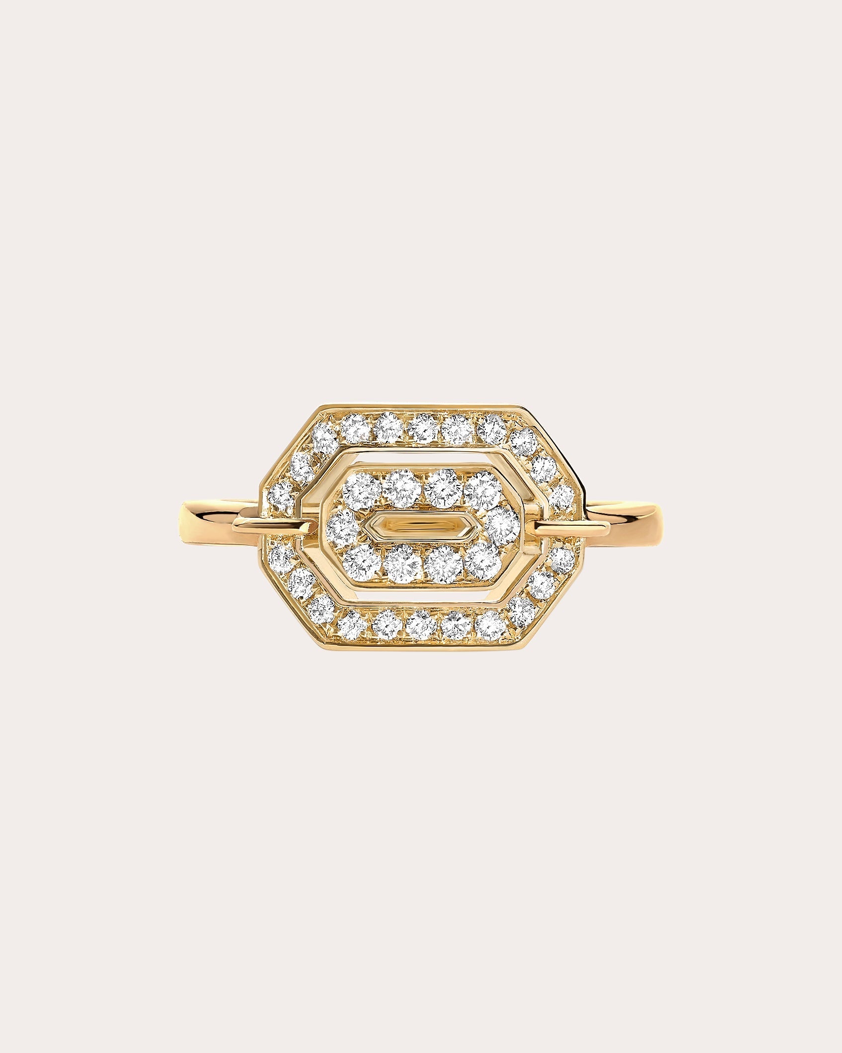 Mini My Way 18K Gold Diamond Ring