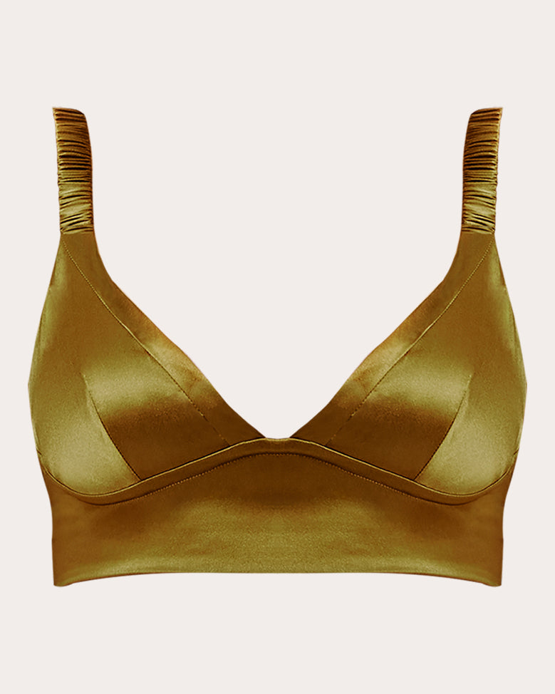 Fiamma Silk Bralette