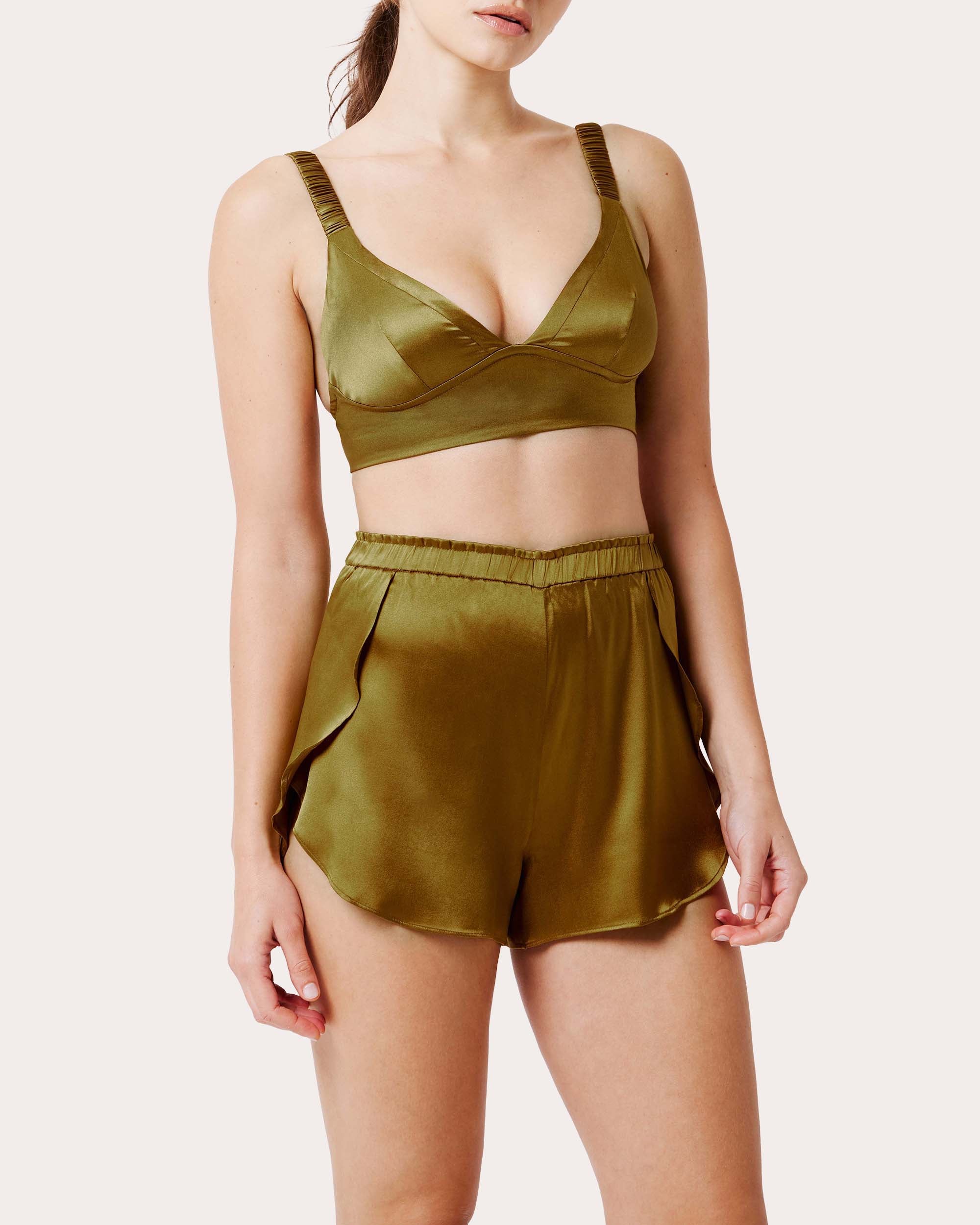 Fiamma Silk Bralette
