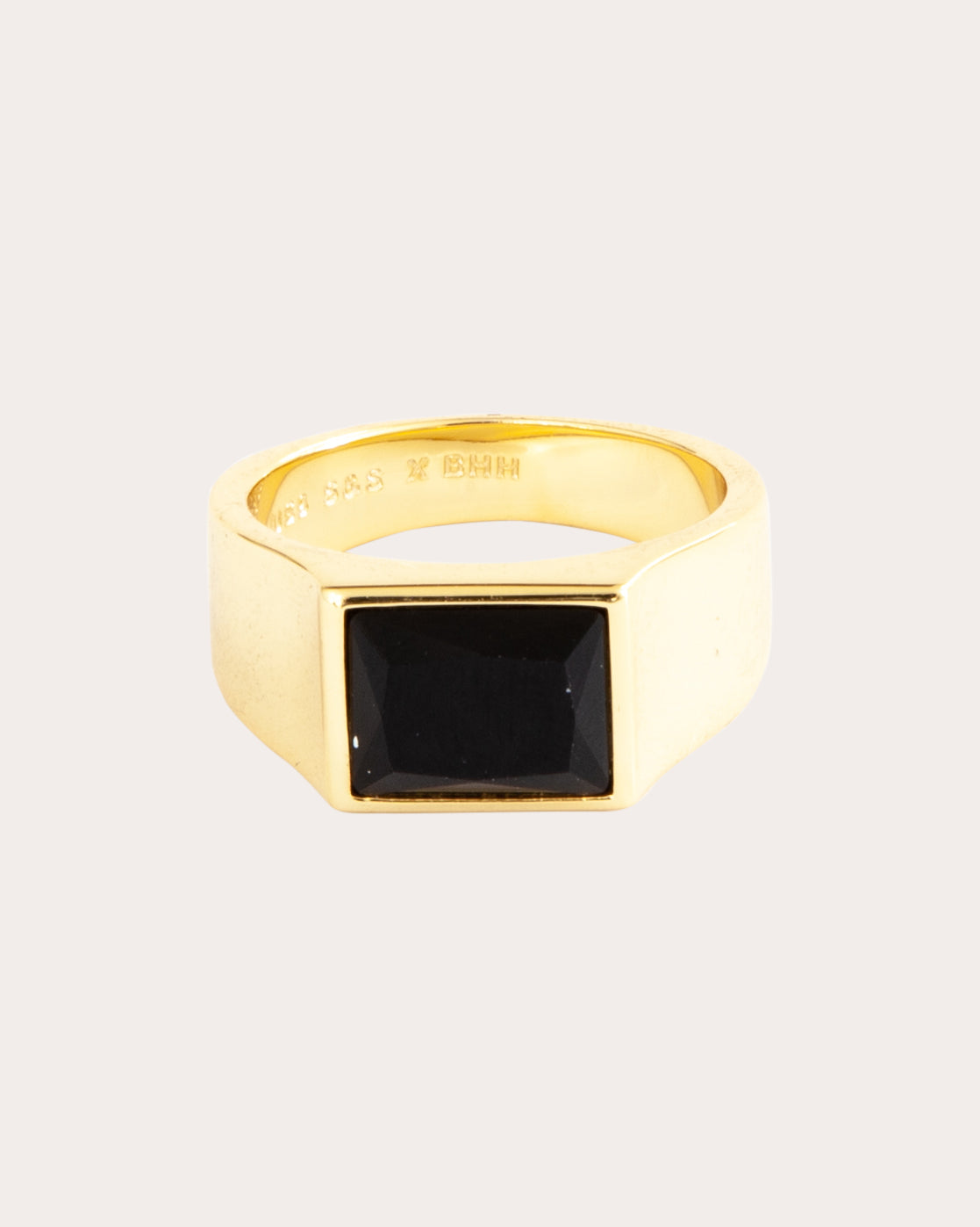 Chunky 14K Gold-Plated Swarovski Crystal Ring