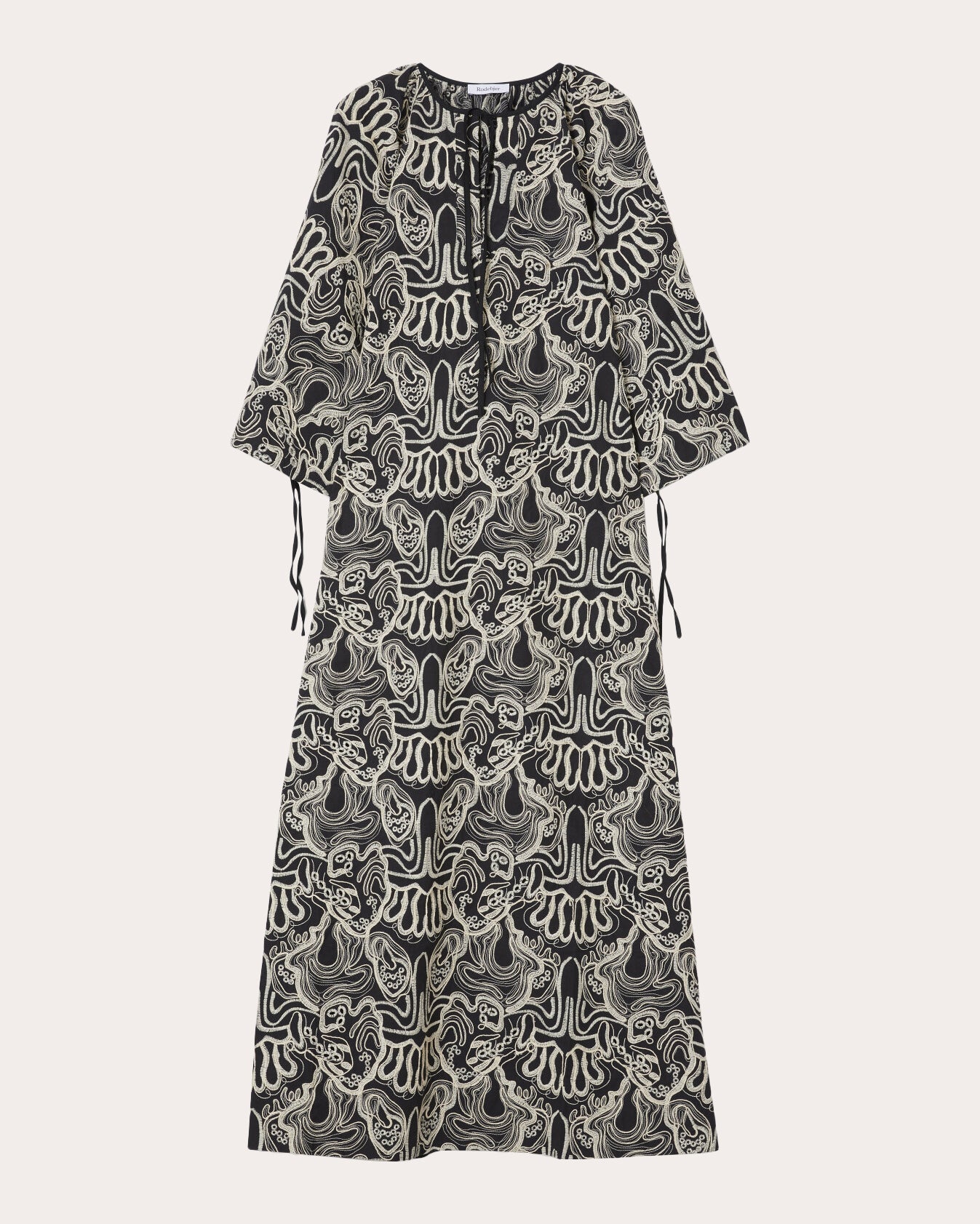Galaxy Embroidered Maxi Dress