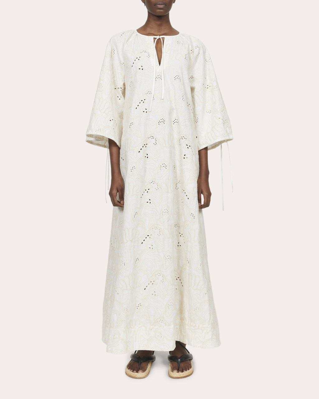 Galaxy Embroidered Maxi Dress