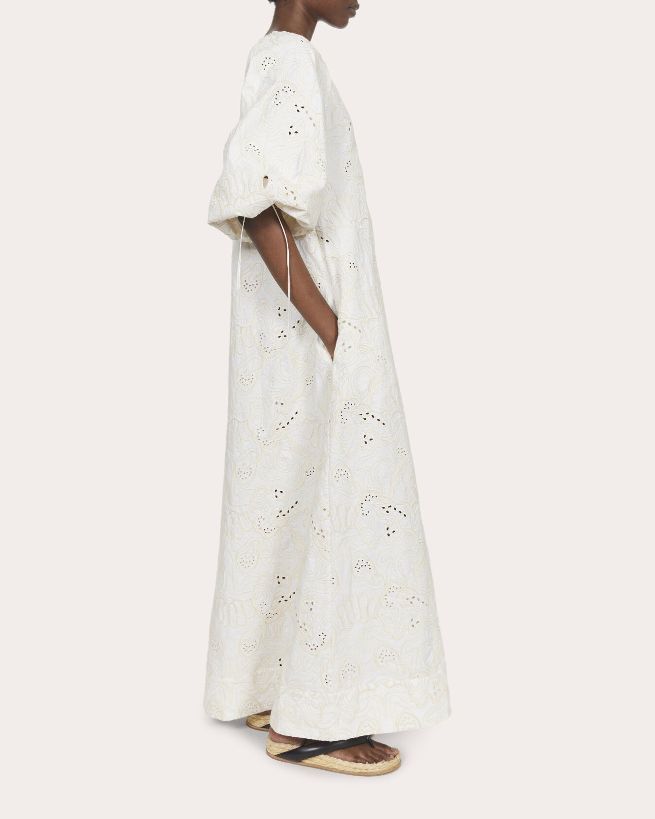 Galaxy Embroidered Maxi Dress