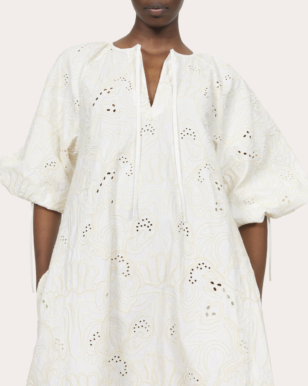 Galaxy Embroidered Maxi Dress