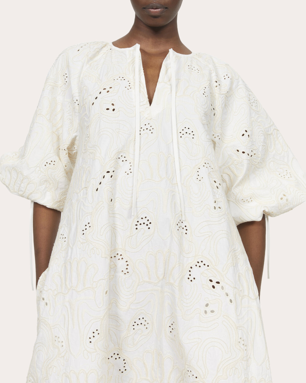 Galaxy Embroidered Maxi Dress
