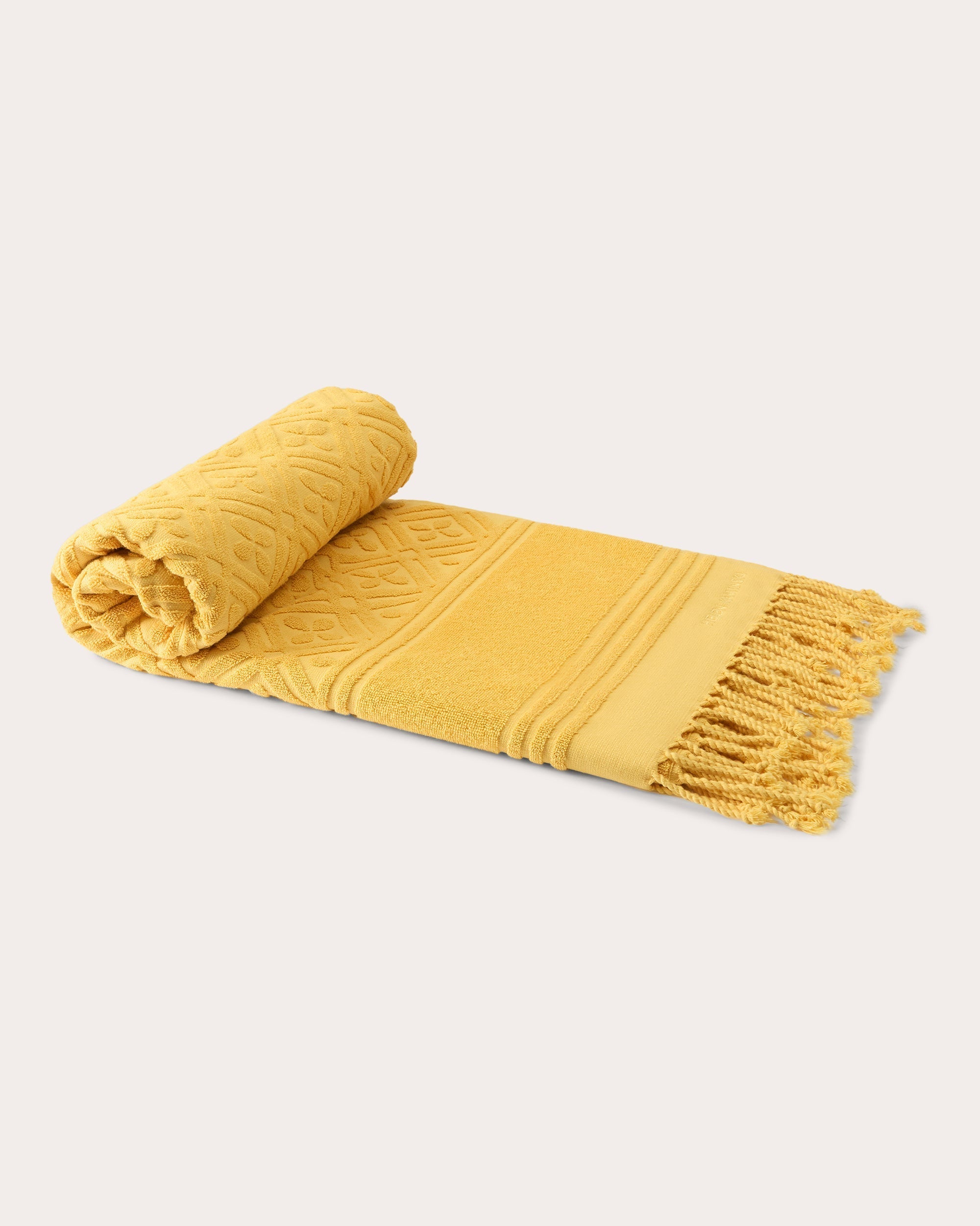 Gala Fringed Terry Jacquard Towel