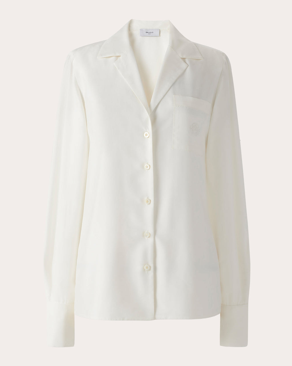 Sienna Embroidered Silk-Blend Shirt