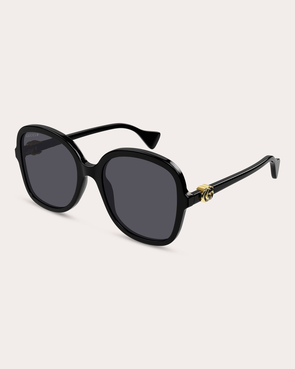 Butterfly-Frame Acetate Sunglasses