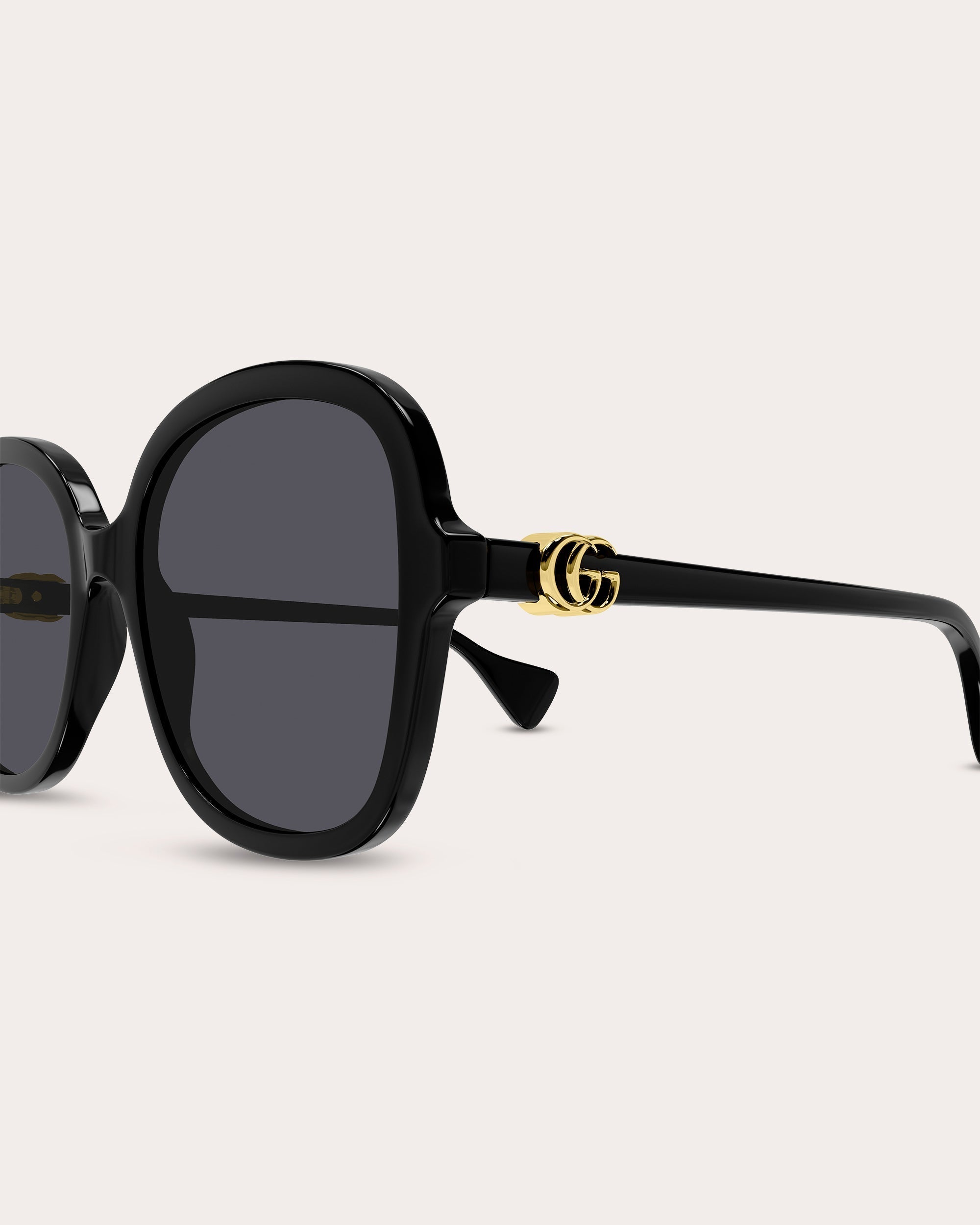 Butterfly-Frame Acetate Sunglasses