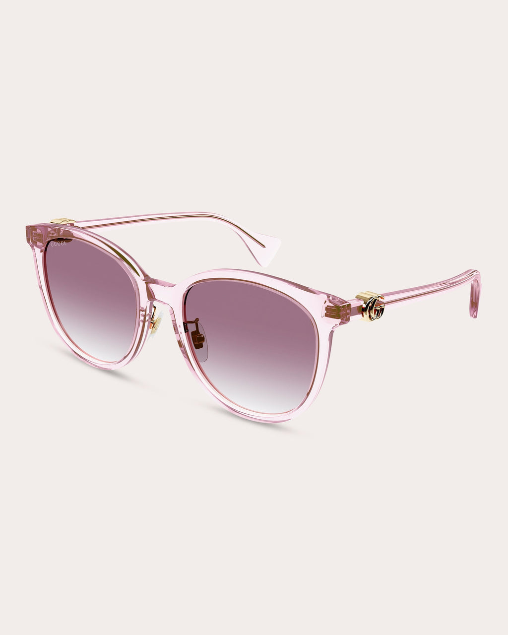 Transparent Round Sunglasses